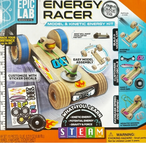 Epic Lab Energy Racer Model Kit - Picture 5 of 5